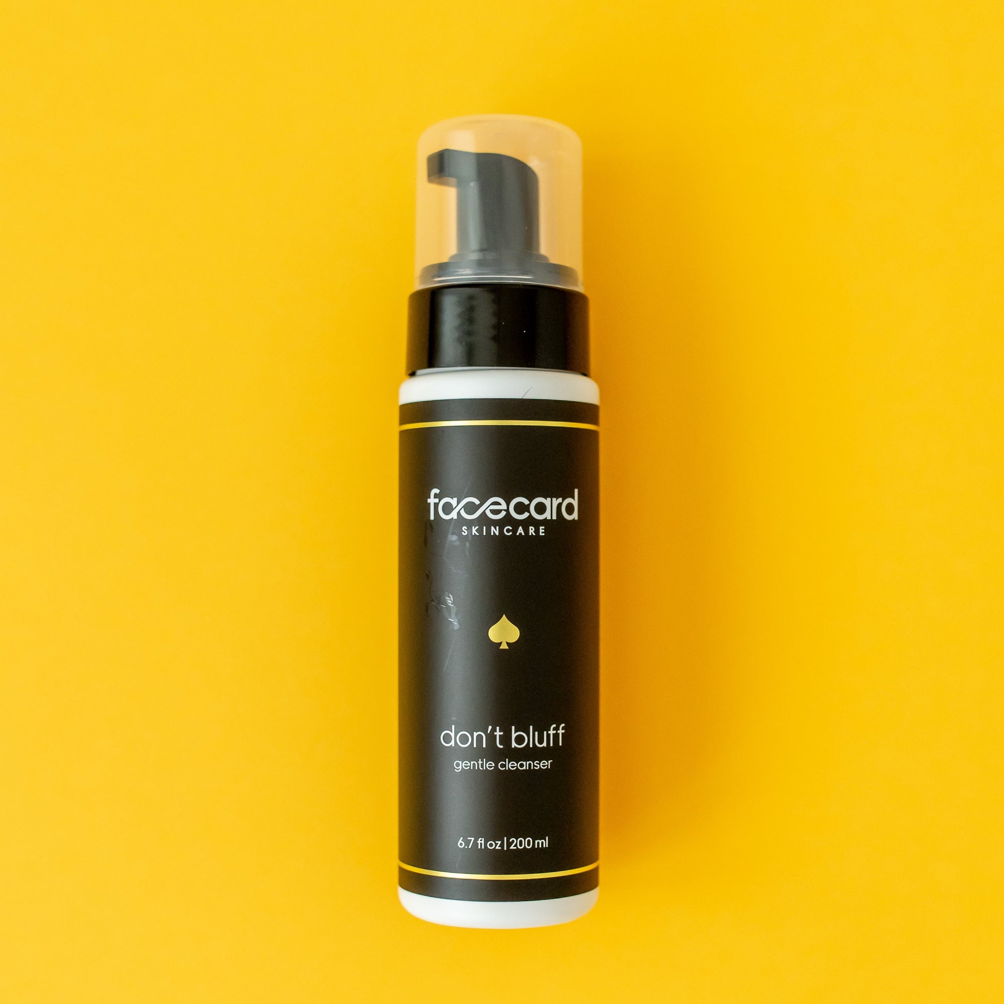 Facecard Don't Bluff Nourishing Cleanser